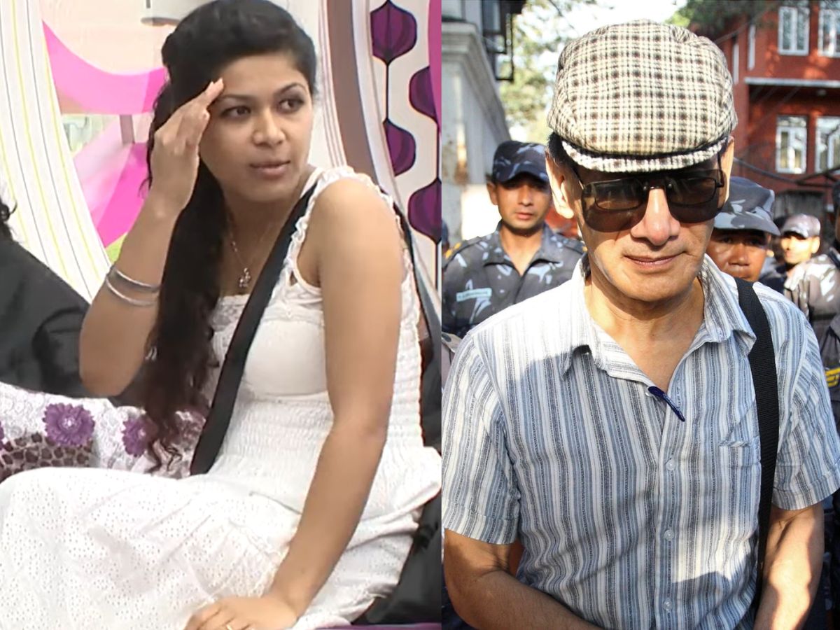 निहिता बिस्वास तब 21 साल की थीं, जब उन्होंने चार्ल्स शोभराज से शादी की. (फोटो साभारः यूट्यूबः Colors TV)