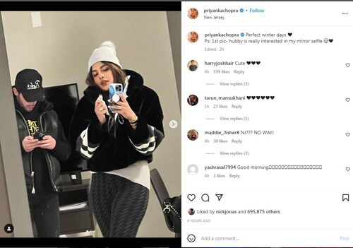 प्रियंका चोपड़ा पोस्ट