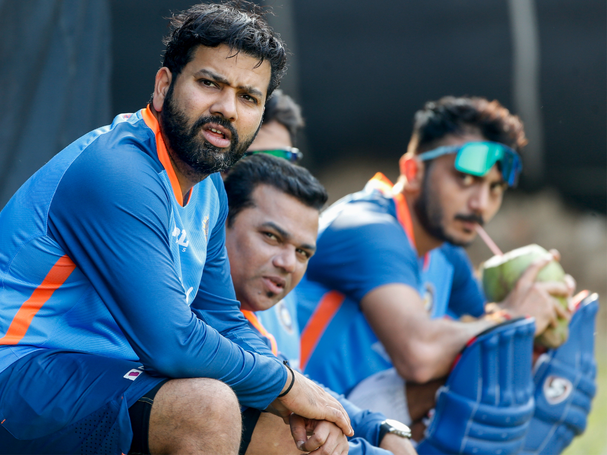 रोहित शर्मा ने भारतीय टीम को दी खास सलाह. (AP)