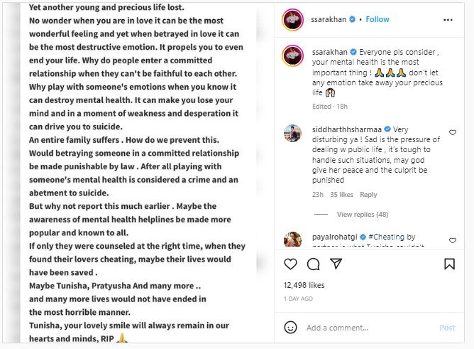 tunisha sharma, tunisha sharma suicide case sara khan, sara khan pens emotional note, sara khan accused sheezan khan, tunisha sharma mother vanita sharma, tunisha sharma suicide case, tunisha sharma news, tunisha sharma mother video, tunisha sharma family, tunisha sharma death reason, tunisha sharma death photos, tunisha sharma death, tunisha sharma ali baba, tunisha sharma age, tunisha sharma news, tunisha sharma suicide news, tunisha sharma latest news, Tunisha Sharma death, Tunisha Sharma death news, Tunisha Sharma age, tunisha sharma biography, tunisha sharma TV shows, tunisha sharma serial, tunisha sharma death reason, Tunisha Sharma died, Tunisha Sharma instagram, Tunisha Sharma suicide reason, tunisha sharma and sumedh mudgalkar relationship, tunisha sharma pic, tunisha sharma husband name, tunisha sharma photo, tunisha sharma drama list, tv shows with tunisha sharma, kanwar dhillon and tunisha sharma, tunisha sharma and katrina kaif kanwar, dhillon and tunisha sharma relationship