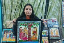 Muzaffarpur: संजना ने शौकिया शुरू किया था स्केच, 6 साल में मिथिला पेंटिंग में हासिल की महारथ, कमा रही हैं लाखों