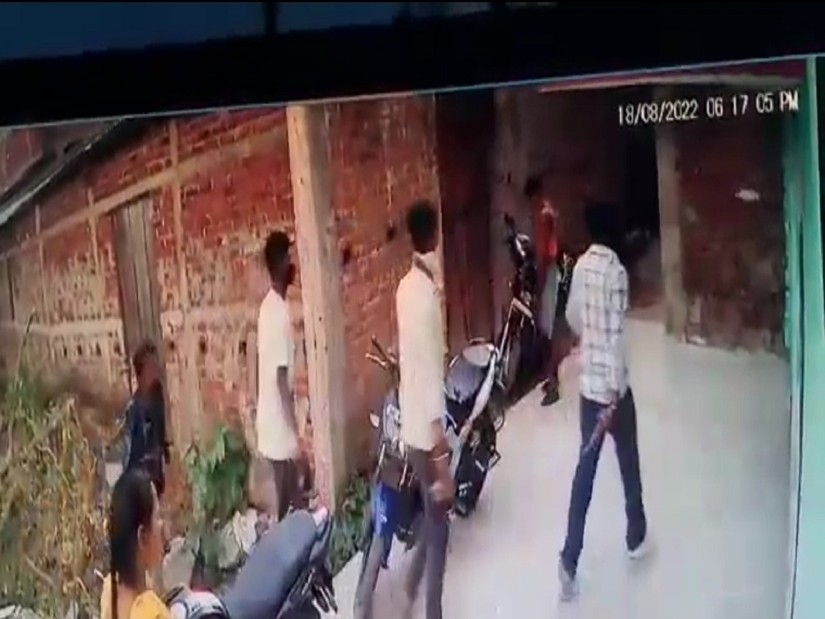 CCTV में कैद हुए गया में मर्डर करने वाले शूटर्स