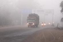 Baran News: The first fog of the year came in January, the lights of vehicles were bright even during the day