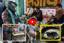 Karauli News: मातादीन के ठेले पर 15 तरह की नमकीन, खाने वाले हो जाते हैं दीवाने