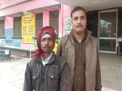 यूपी पुलिस की गिरफ्त में हत्या का आरोपी पिता