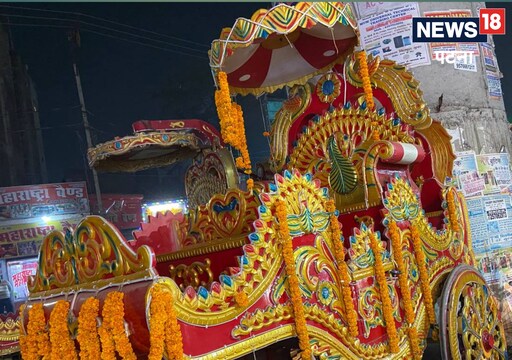 Patna News: पटना में दूल्हे के लिए यहां मिलता है बाहुबली रथ, जानिए रेट ...