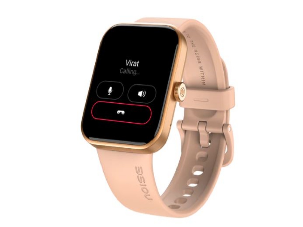 The Colorfit Caliber buzz can support 100 sports modes and track steps and calories. Also, it supports weather updates, daily reminders, stock updates, smart notifications, a productivity suite. The smartwatch supports IP68 rating and can last up to 7 days on a single charge.