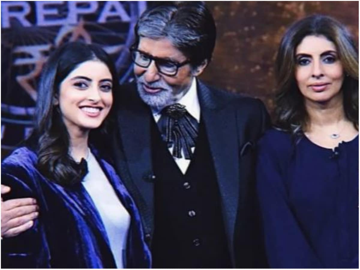 अमिताभ बच्चन के नक्शेकदम पर नहीं चलेंगी नातिन नव्या नवेली! एक्टिंग को लेकर  किया शॉकिंग खुलासा, कहा-जुनूनी हूं..लेकिन - amitabh bachchan granddaughter  navya ...