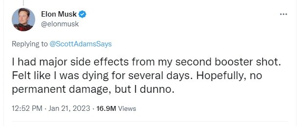 ELON MUSK TWEET