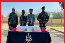 Heroin Smuggling: भारत-पाक सीमा पर BSF और तस्करों के बीच फायरिंग, 2 तस्कर पकड़े, सर्च अभियान जारी