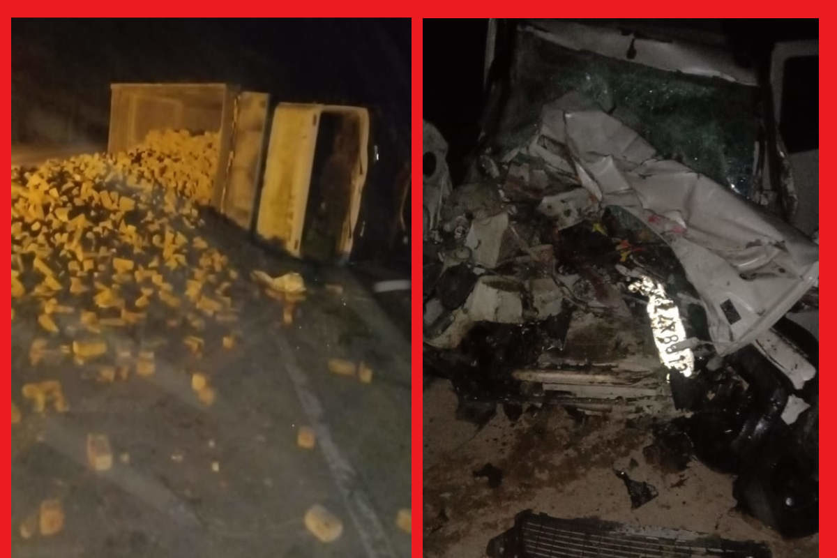 New Year पर राजस्थान में आधी रात को भिड़े कार और ट्रक, 5 लोगों की दर्दनाक मौत