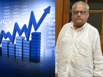  राकेश झुनझुनवाला ने साल 1985 में महज 5 हजार रुपये के साथ शेयर मार्केट में निवेश की शुरुआत की थी. यह रकम भी उन्होंने कर्ज लेकर जुटाई थी जिसने पहली ही बार में उन्हें सफलता का स्वाद चखा दिया. (फ़ोटो: न्यूज़18)