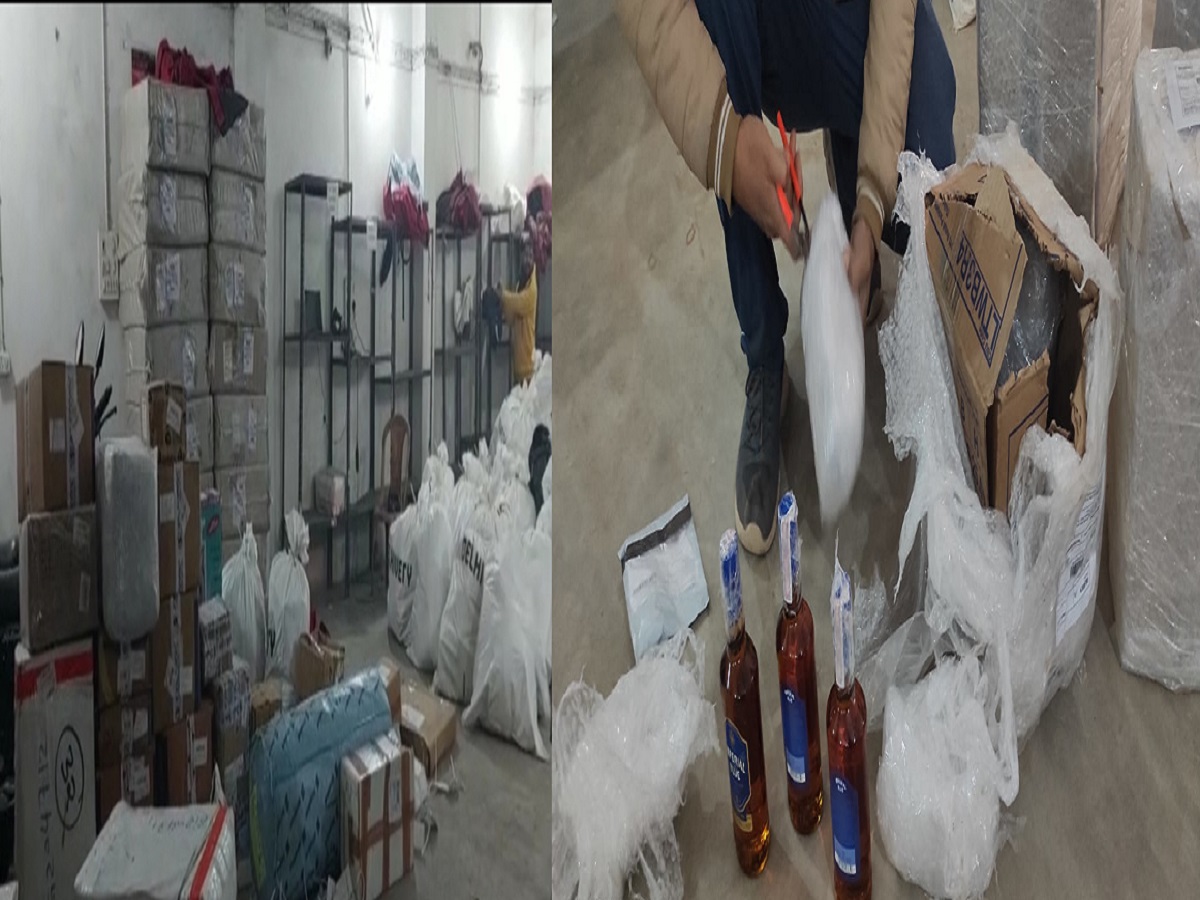 बिहार में कूरियर कंपनी के जरिये भी शराब की होम डिलीवरी होने लगी है.