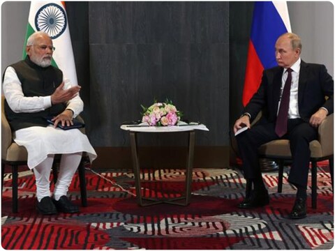 रूसी राष्ट्रपति व्लादिमीर पुतिन ने गणतंत्र दिवस के मौके पर भारत के प्रधानमंत्री नरेंद्र मोदी को बधाई दी. (Image: AP)