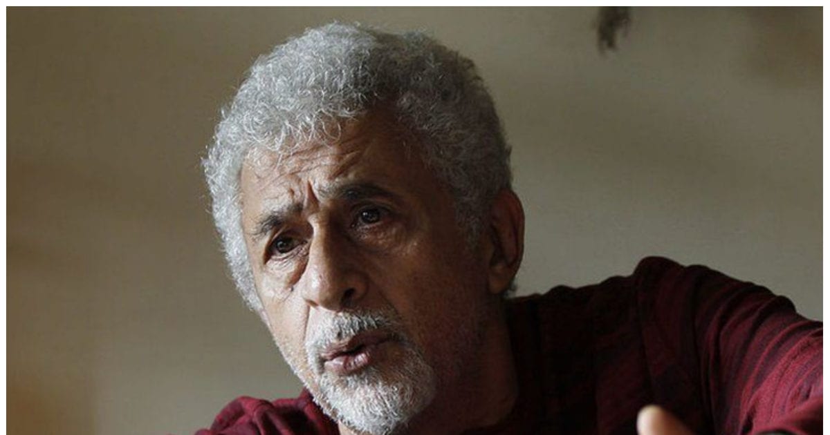 Naseeruddin Shah vented his anger on Bollywood, taunted 'Hindi', said