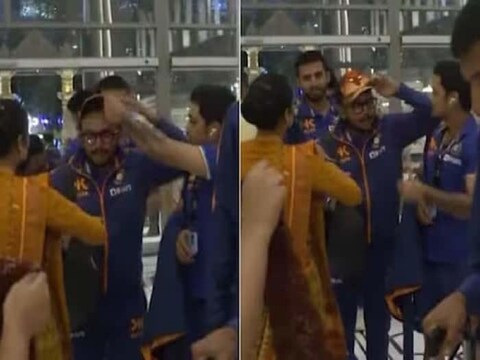 भारतीय टीम तीसरे और अंतिम मैच के लिए अहमदाबाद पहुंची (BCCI/Screengrab)