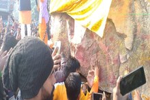 PHOTOS: पवित्र शालिग्राम शिला का करिये दर्शन, 6 करोड़ वर्ष है प्राचीन, नेपाल के जनकपुर से ले जायी जा रही अयोध्या