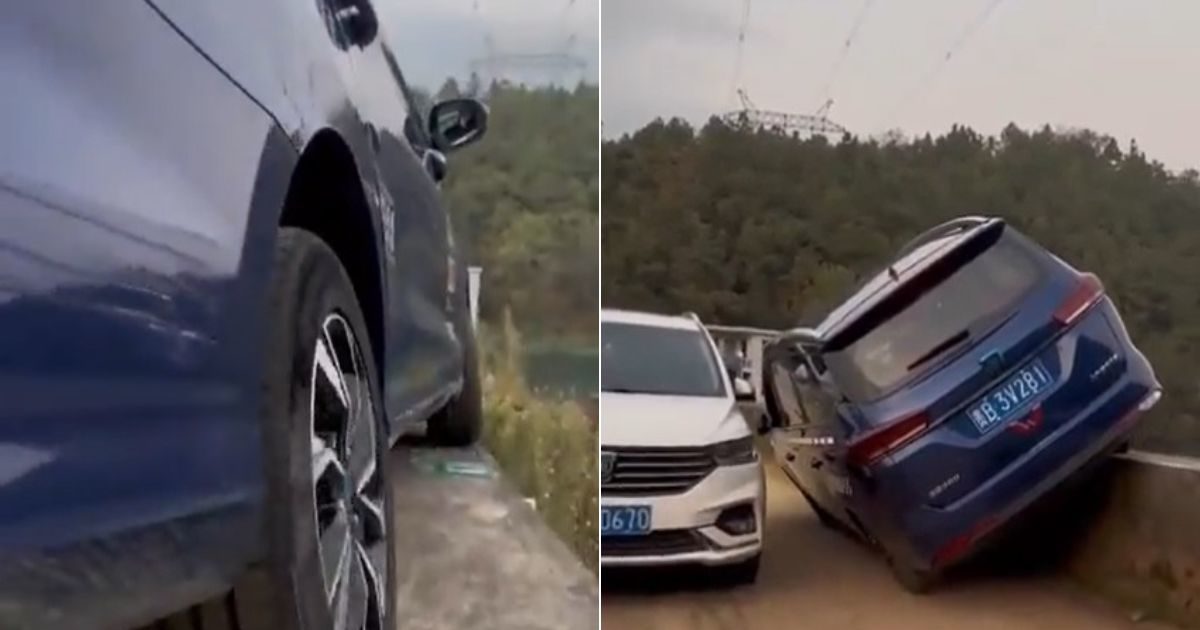 Trending News: Dangerous crossing of two SUV vehicles, which will give you goosebumps, see amazing driving skills
