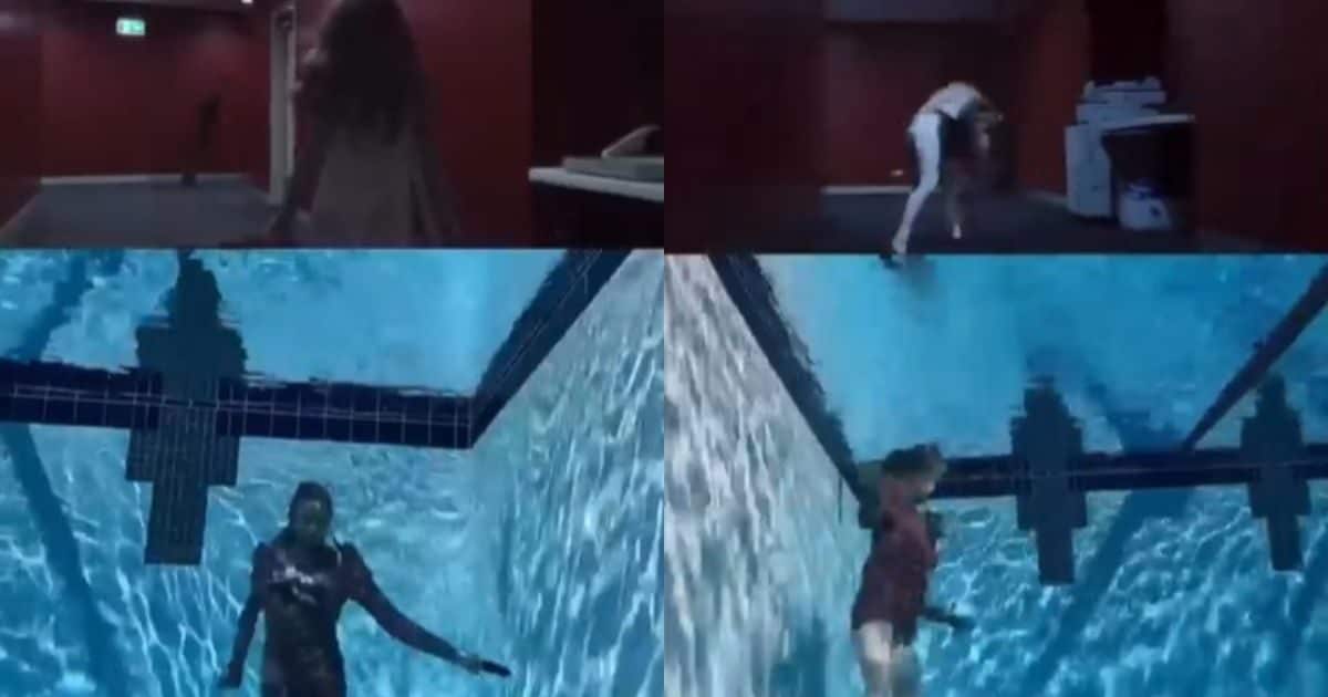 Ladki Ka Dance Video: The girl did a creepy dance under water, the video blew people’s senses