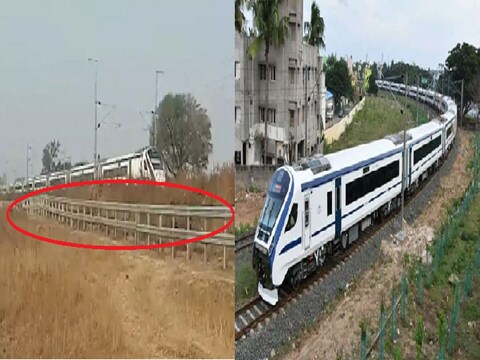 वंदे भारत एक्सप्रेस ट्रेनें जिन रूट से गुजरती हैं, भारतीय रेलवे ने उन पर फेंसिंग का काम शुरू कर दिया है. (Photo: Twitter/@AshwiniVaishnaw)