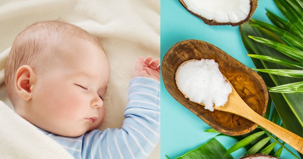 If your child cries till late night then massage with coconut oil, there will be improvement in sleeping pattern, you will get many benefits