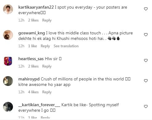 fans reaction on kartik aaryan poster