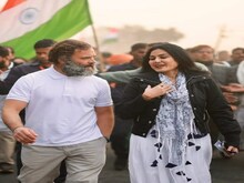 राहुल गांधी के साथ अब यात्रा में चली ये एक्ट्रेस, बिग बॉस से मिली थी पहचान