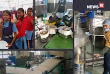 Bhopal News: मिड डे मील पर बड़ी पहल, 900 स्कूलों का भोजन एक जगह, देखें हाईटेक मशीनों वाली रसोई
