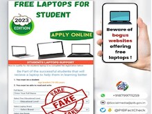 क्या सरकार फ्री में छात्रों को दे रही लैपटॉप? जानें वायरल मैसेज की पूरी सच्चाई