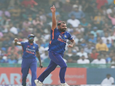 IND vs NZ: मोहम्मद शमी ने न्यूजीलैंड के खिलाफ रायपुर वनडे में 3 विकेट झटके. (Indian Cricket team instagram)