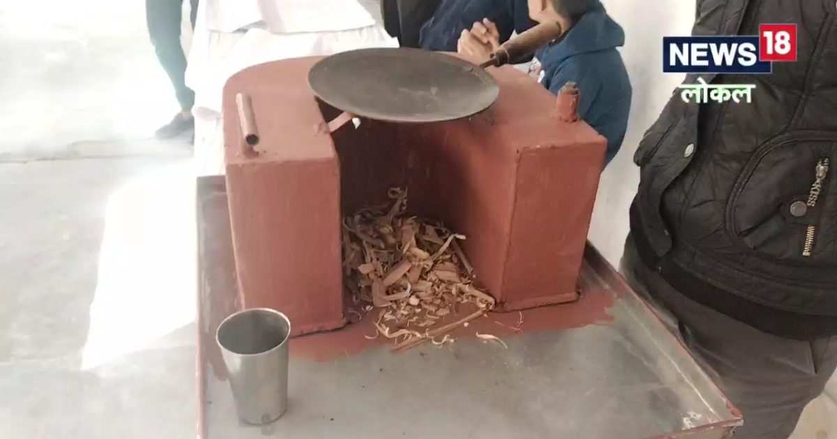 Nagaur News: 9th student made multi purpose stove in just two days, know its specialty