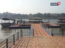 तैरना नहीं आता तब भी लगा सकेंगे गंगा में डुबकी, टेंट सिटी में बना बाथ कुंड