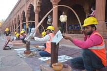 Agra: इस तरह सहेजा जाता है खूबसूरत ताजमहल, जान कर हैरान रह गये G20 डेलिगेट्स