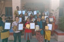 Nagaur News : नागौर की दीवारों पर ये बच्चे उकेर रहे हैं राजस्थानी संस्कृति, जिला प्रशासन ने किया सम्मानित