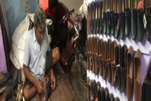 Alwar News: शादी या पार्टी में खास लुक देती हैं ये जूतियां, 50 साल से हाथों से बना रहे ये कारीगर