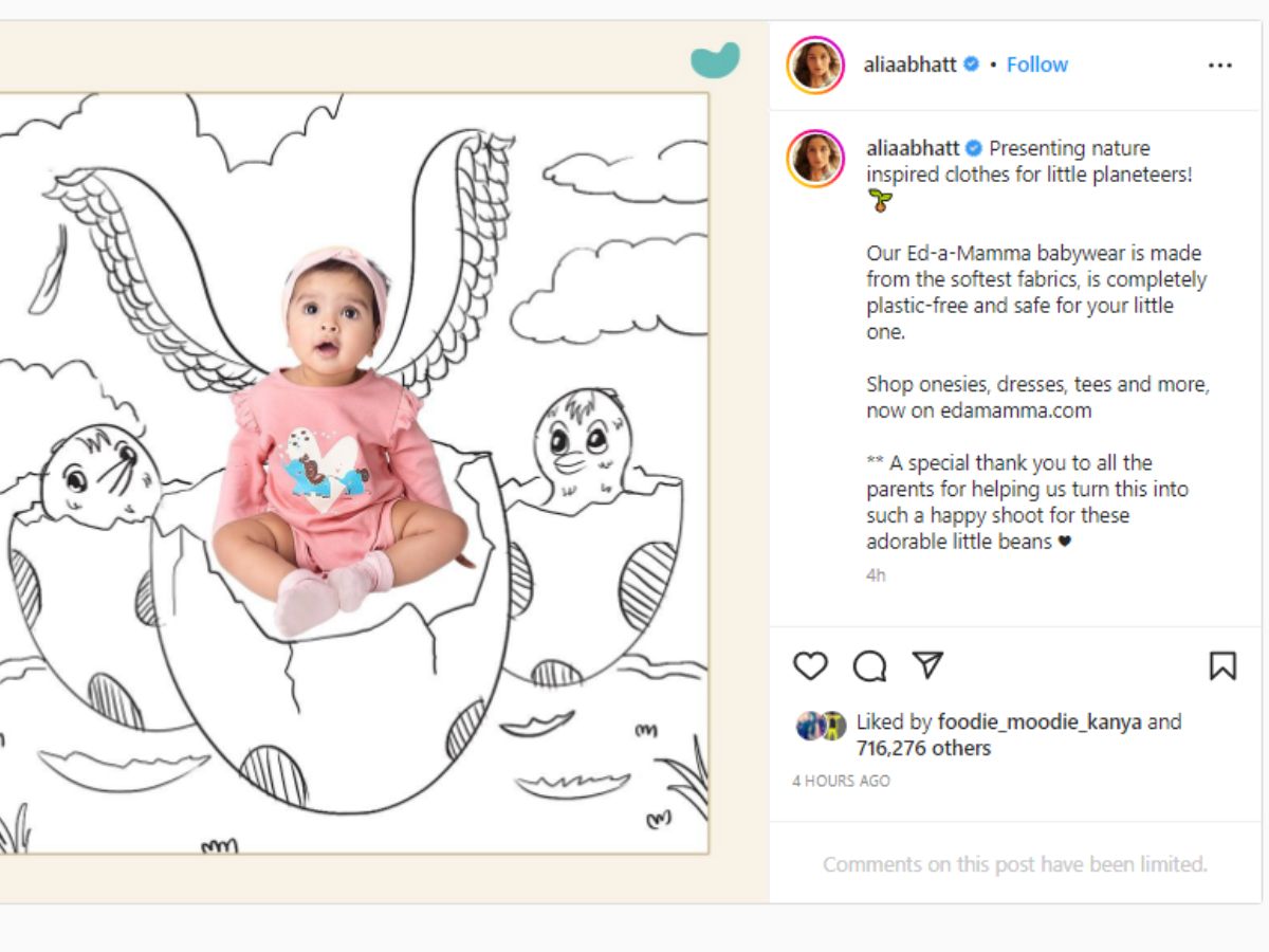 Alia Bhatt, Alia Bhatt Instagram, Alia Bhatt Baby Raha, Social Media, Viral Post, Alia babywear brand