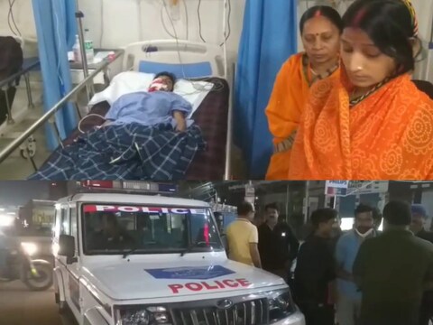 पटना के दानापुर में बारात के दौरान मासूम युवक के लगी गोली (News18 Hindi)