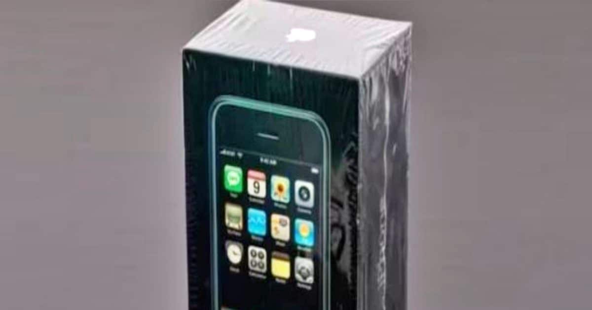 16 First Steve Jobs launched iPhone, sold for more than 50 lakhs, know what is the specialty?