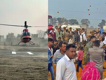 PICS: हेलीकॉप्टर में अपनी दुल्हन लाया सचिन, पिता का सपना किया पूरा