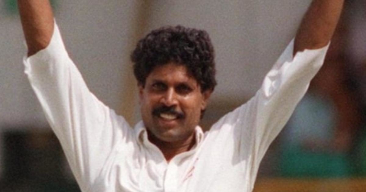 Kapil Dev was bowling…suddenly the balloons started flying…the stadium chanted the world champion’s name.