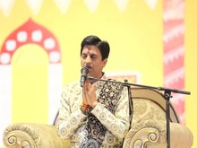 कुमार विश्वास ने महाकाल नगरी में बांधा समां, सुनाई भगवान श्रीराम की कथा