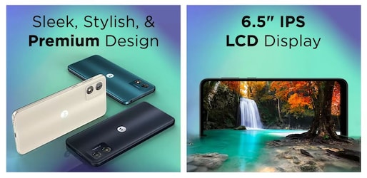  Moto E13 स्मार्टफोन एंड्रॉयड 13 गो एडिशन पर चलेगा. इसमें 10W चार्जिंग सपोर्ट के साथ 5,000mAh की बैटरी मिलेगी. इस फोन में Dolby Atmos का सपोर्ट भी होगा. इसके रियर में 13MP कैमरा और फ्रंट में 5MP कैमरा होगा.