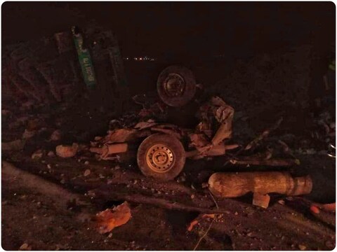 पुलिस के मुताबिक ट्रक का ब्रेक फेल हो जाने से यह हादसा हुआ.