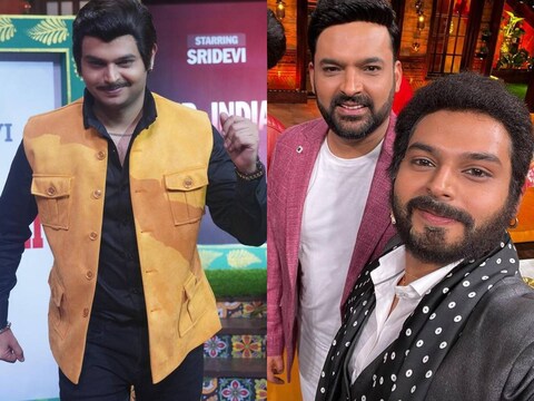 'द कपिल शर्मा शो' में  कपिल शर्मा के साथ सिद्धार्थ सागर. (फोटो साभारः Instagram @sidharthsagar.officia)