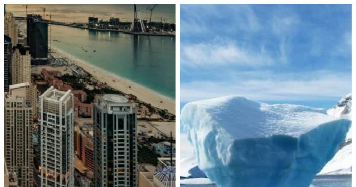 UAE got patent for iceberg reservoirs invention uae will tow iceberg