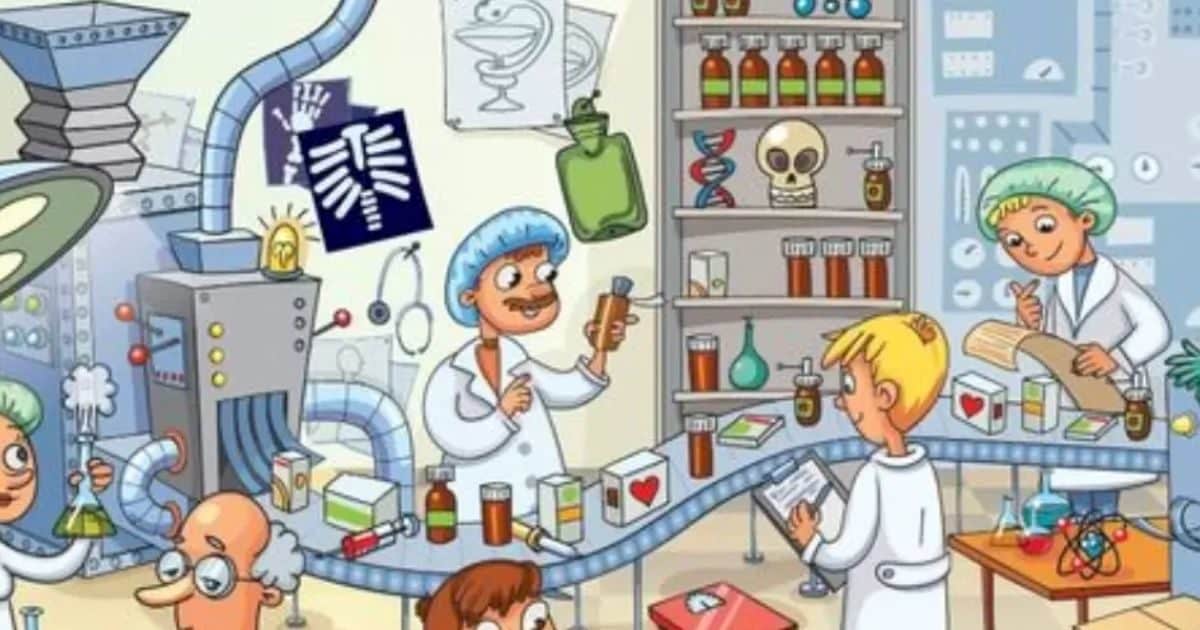 Stethoscope has to be found in the lab, only 1% people have been able to solve this challenge, you too try this funny puzzle once