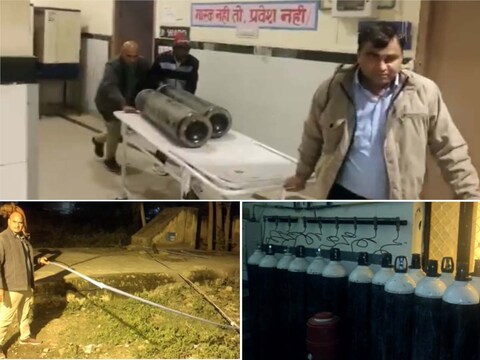 अलवर में हुई इस घटना के समय अस्पताल के एफबीएनसी वार्ड में भर्ती 20 बच्चे ऑक्सीजन सपोर्ट पर थे. 