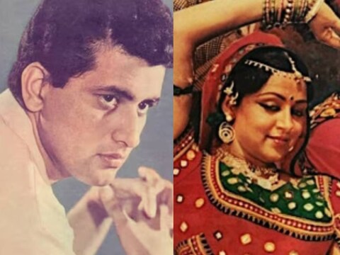 मल्टीस्टाररर फिल्म में साथ नजर आए थे हेमा मालिनी और मनोज कुमार 
. (फोटो साभार: Film History Pics/twitter)