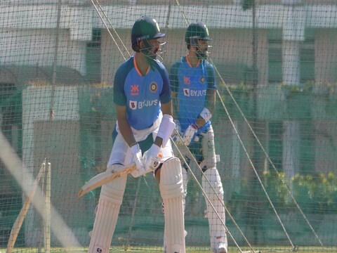 राहुल द्रविड़ ने नागपुर में ऑस्ट्रेलिया को हराने का प्लान तैयार किया. (BCCI Twitter)