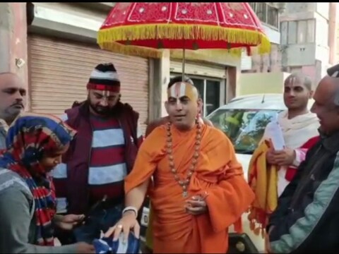 महामंडलेश्वर स्वामी रामानुजाचार्य योगेश्वराचार्य ने स्वामी प्रसाद मौर्य को धर्म द्रोही, देशद्रोही और समाज द्रोही बताया 